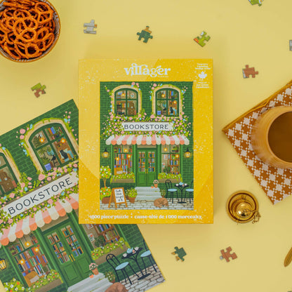 Emerald Bookstore—1000-Piece Puzzle
