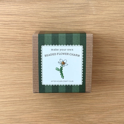 Beaded Flower Charm Craft Kit