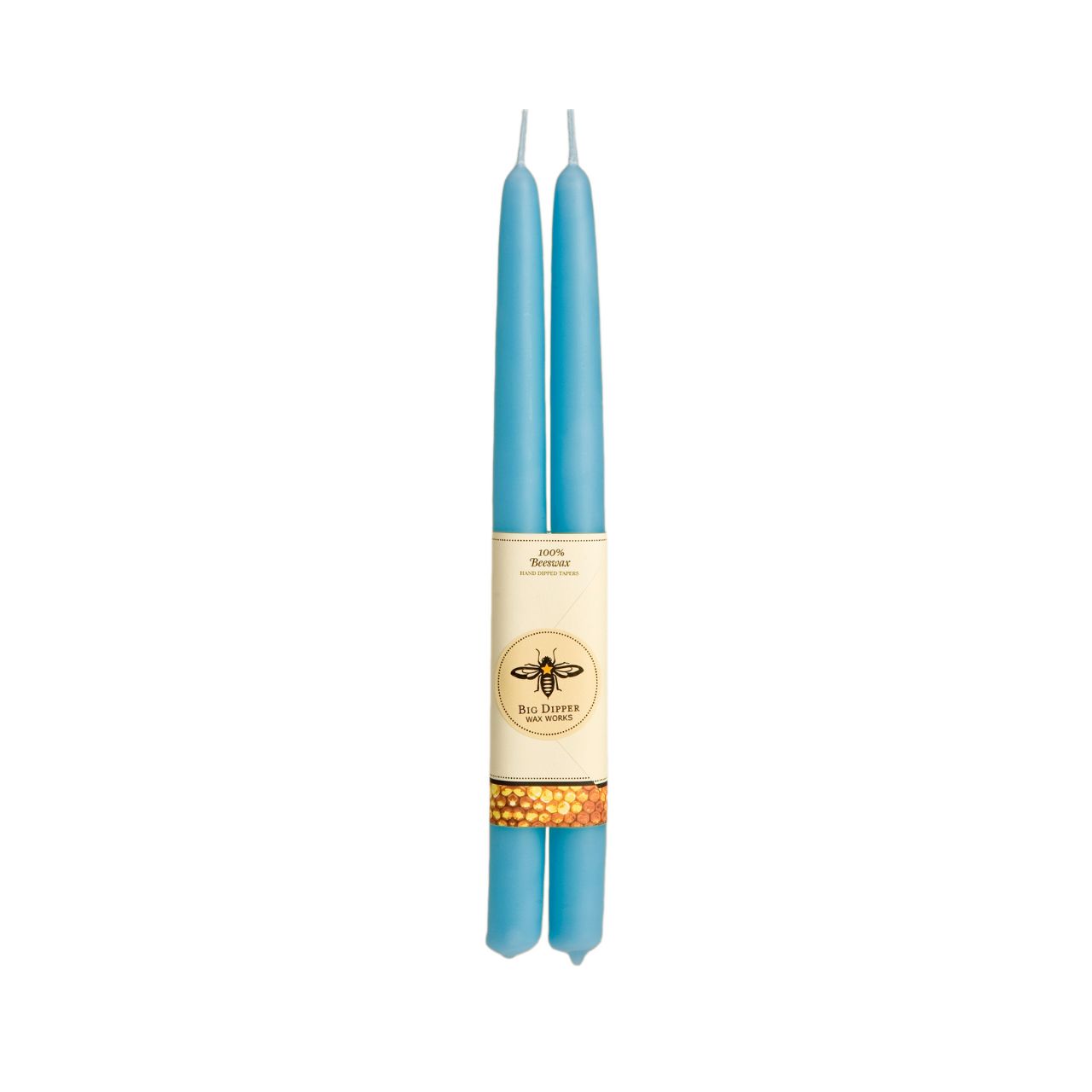 Sky Blue—Set of 2 100% Pure Beeswax
