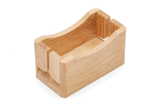 Wooden Bagel Cutter and Holder, 3" x 5.25" x 3"