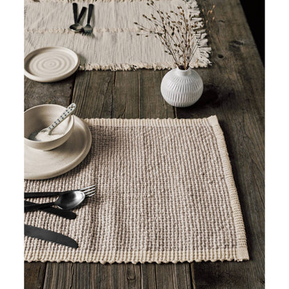 Ivory Heirloom Ravel Table Runner - Ivory
