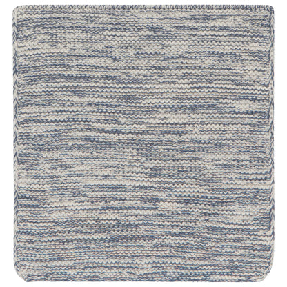 Midnight Blue Hand-Knit Cotton Dishcloths–Set of 2