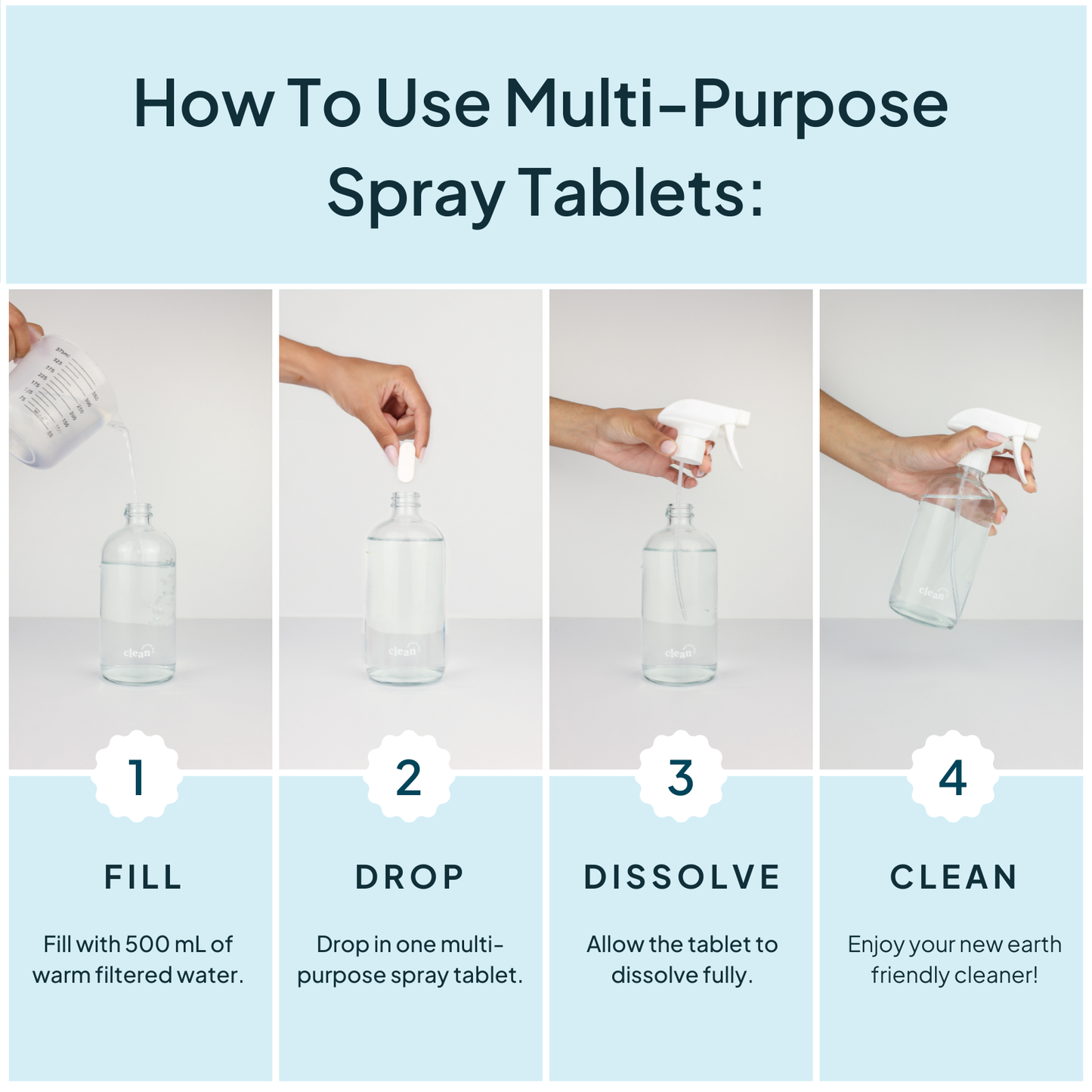 Sweet Citrus All-Purpose Cleaning Refill Tablets 2-Pack Box