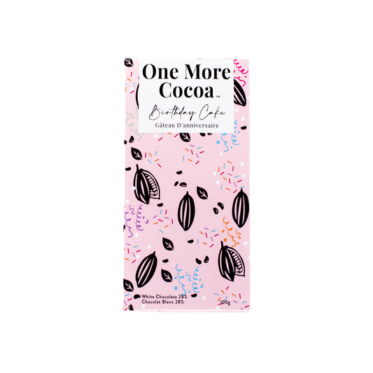 Birthday Cake White Chocolate Bar