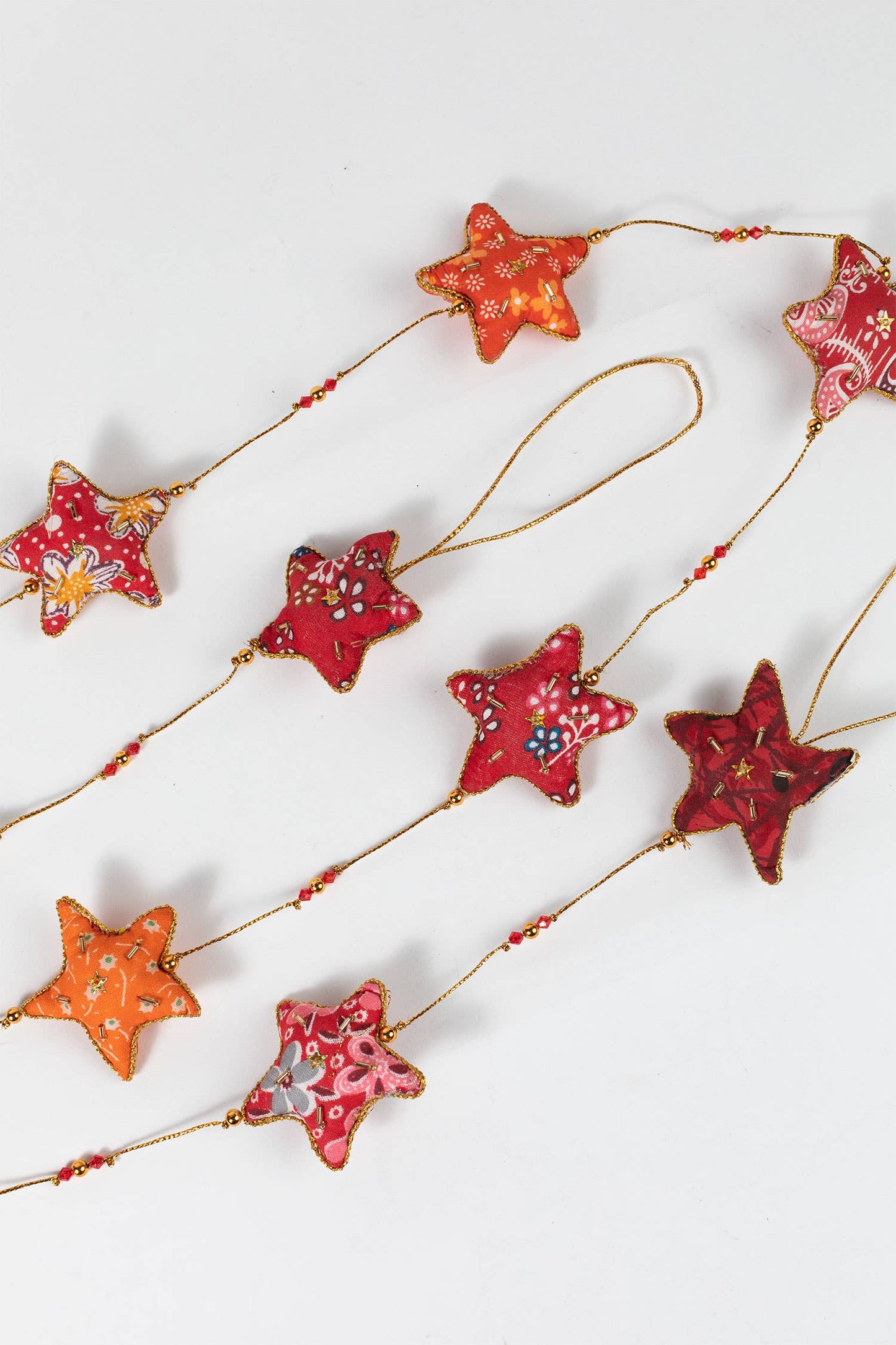 Snowy Star Garland