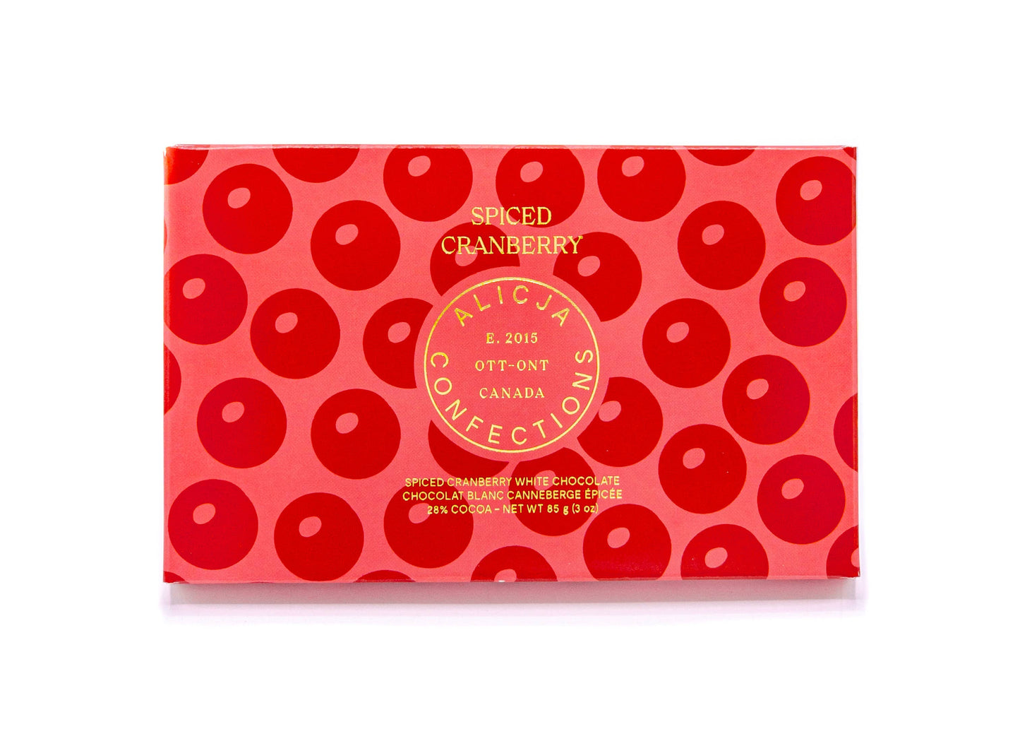 Spiced Cranberry White Chocolate Bar—A Festive Delight for the Holidays