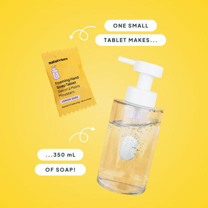 Lemon Sage Concentrated Foaming Hand Soap—Single Tablet