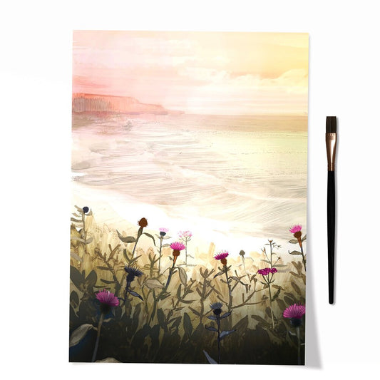 Field of Knapweed - Art Print