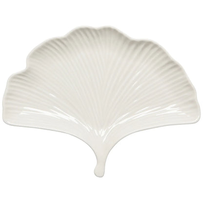 Ginkgo Serving Plate—10 inch