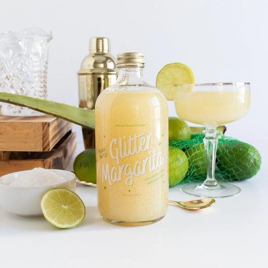 Glitter Margarita Cocktail and Mocktail Mixer, 16 fl oz