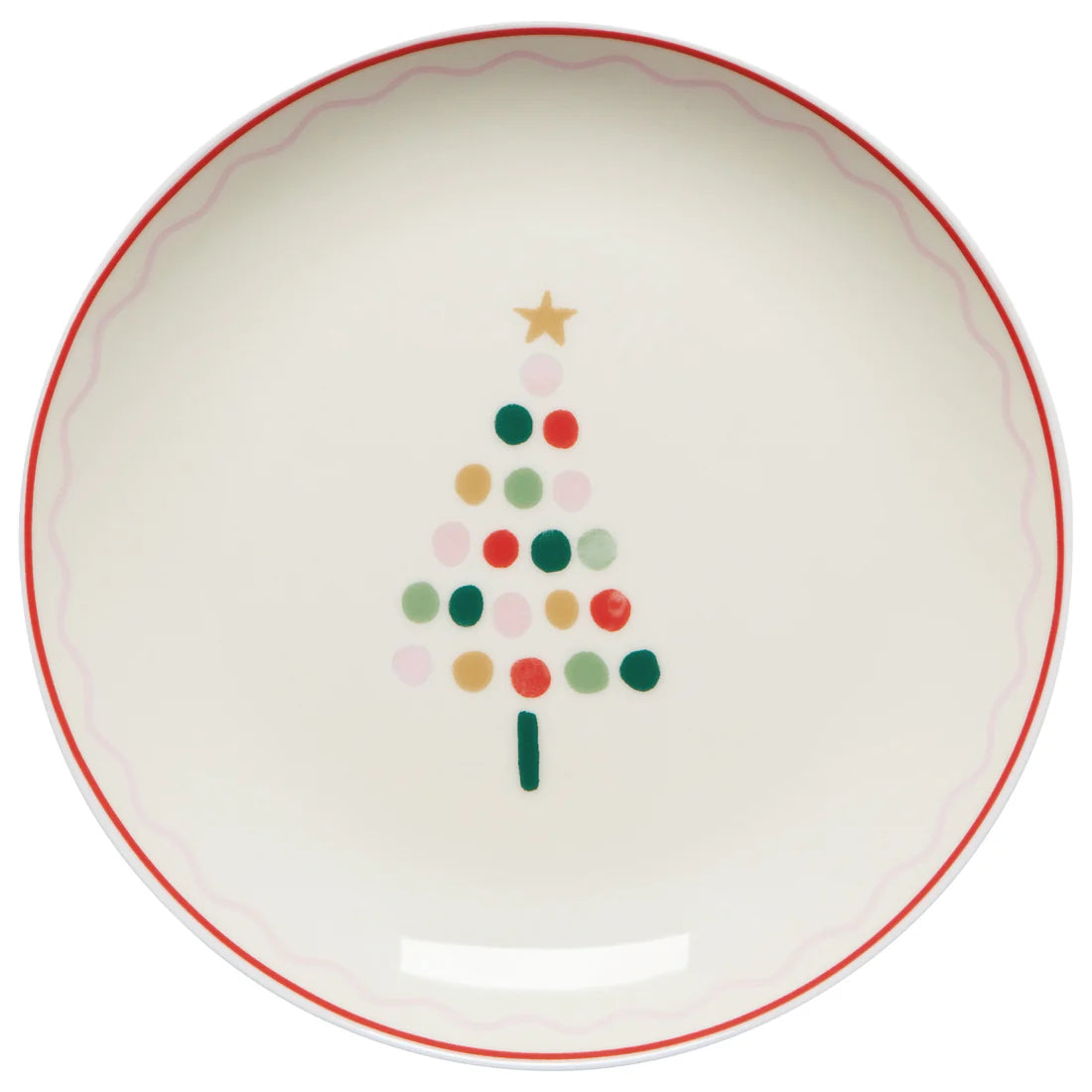 Glitzmas Appetizer Plates