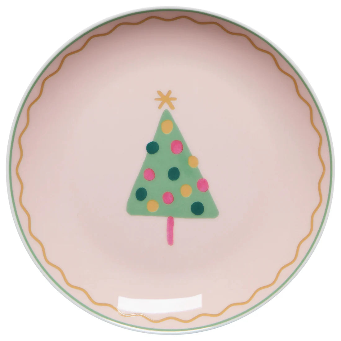 Glitzmas Appetizer Plates