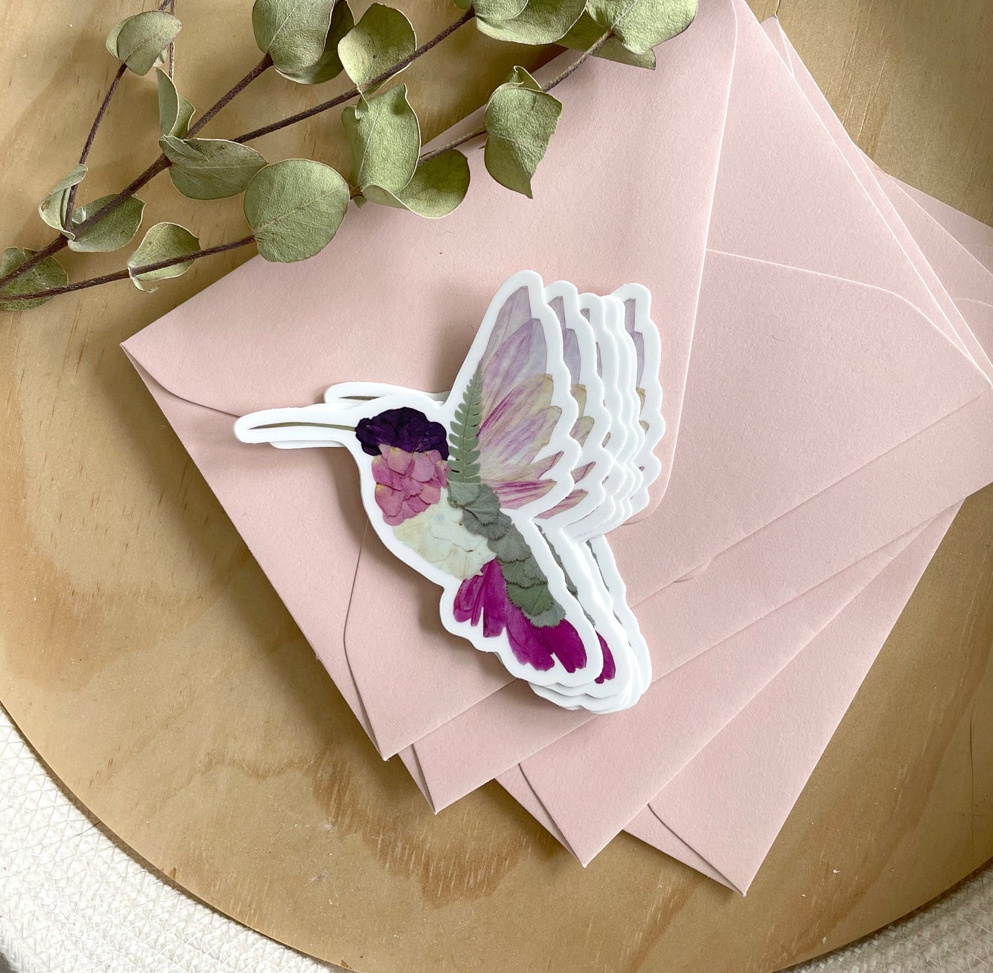 Seek & Bloom Pressed Flower Sticker