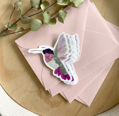 Seek & Bloom Pressed Flower Sticker