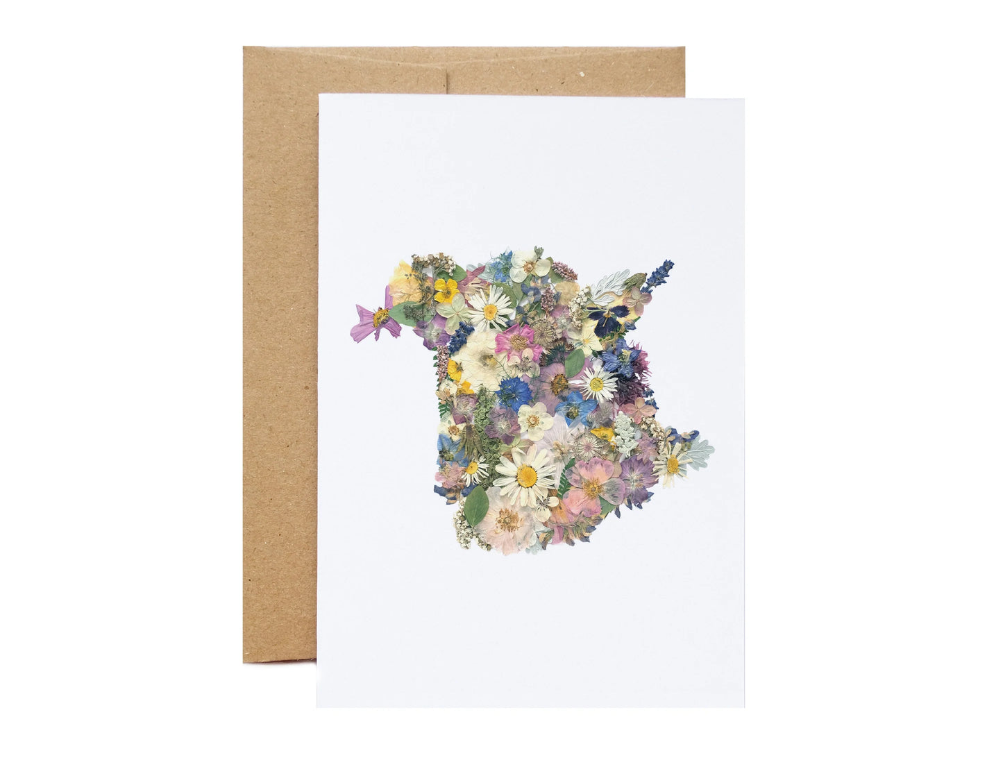 New Brunswick Map—Greeting Card