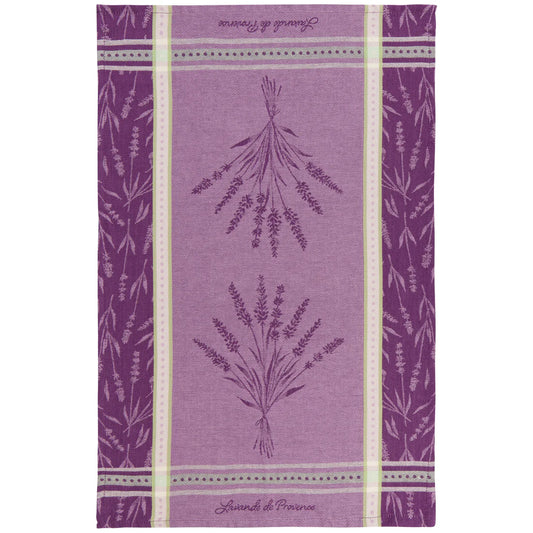 Lavender Jacquard Tea Towel