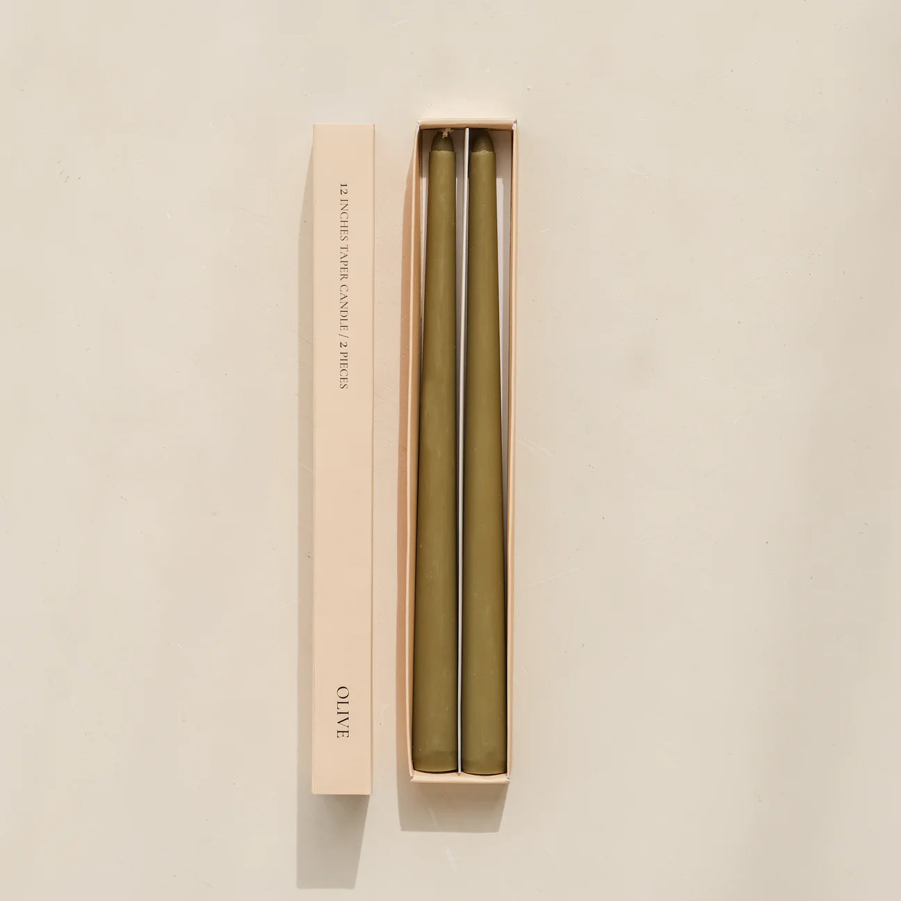 12 inch Soy Wax Taper Candles—Set of 2