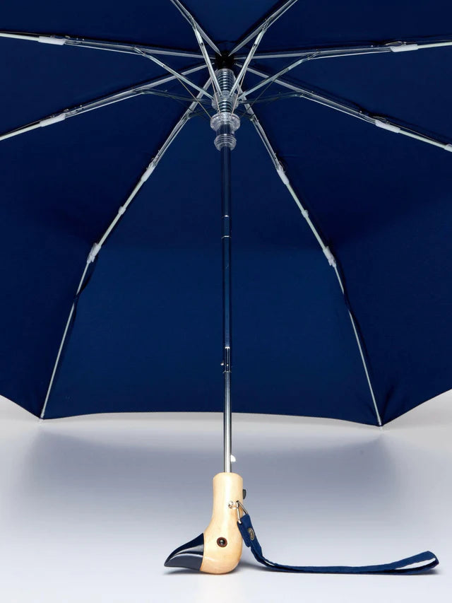 Eco-friendly Compact Duck Umbrella—Solid Colours