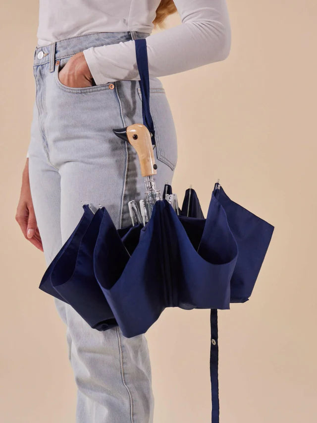 Eco-friendly Compact Duck Umbrella—Solid Colours