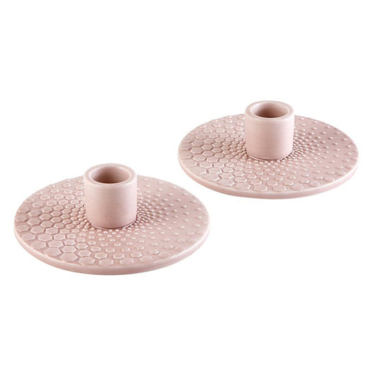 Textured Candleholder for Tapered Candles