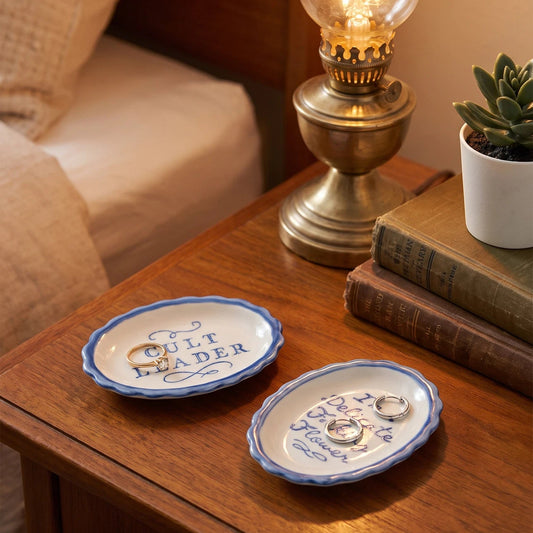 Tea Plates with Sassy Sayings