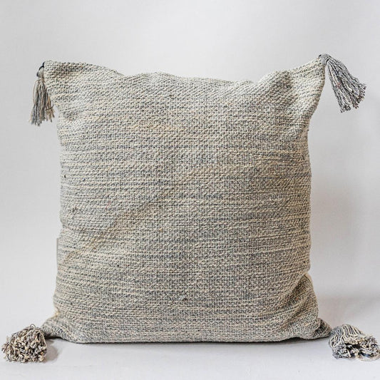 Woven Cushion Cover With Tassels