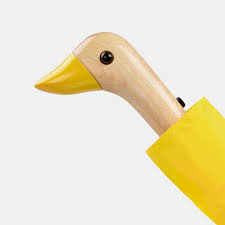 Eco-friendly Compact Duck Umbrella—Solid Colours